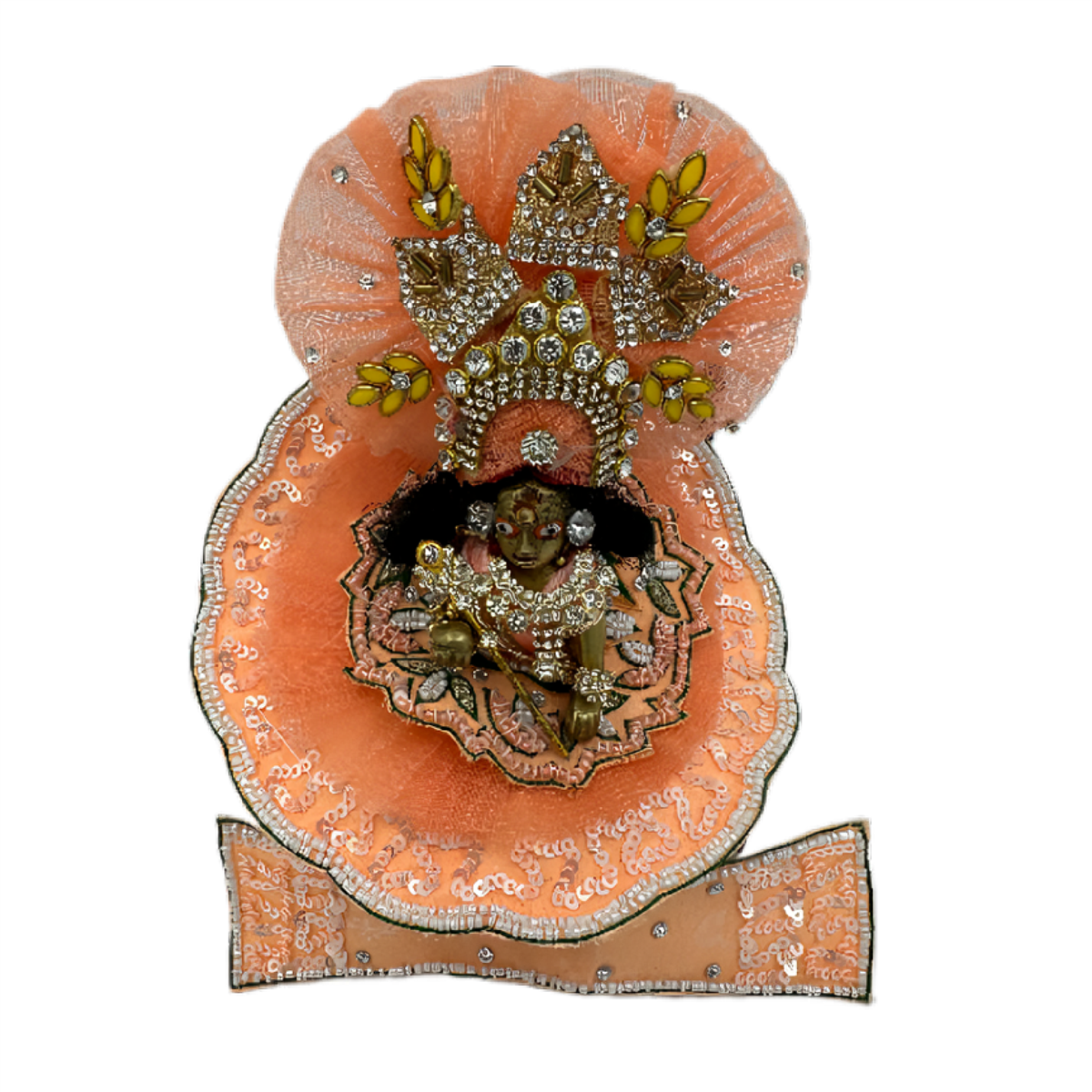 Laddu Gopal shringar by Dreemoh